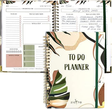 Beautiful To Do List Notebook - Aesthetic Daily Planner to Easily Organize Your Tasks And Boost Productivity
