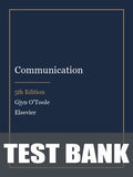 Test Bank for Communication 5th Edition by Gjyn O'Toole