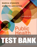 Test Bank for Public Health Nursing 11th Edition by Marcia Stanhope
