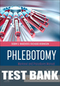 Test Bank for Phlebotomy 6th Edition by Robin S. Warekois