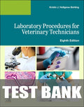 Test Bank for Laboratory Procedures for Veterinary Technicians 8th Edition by Elsevier