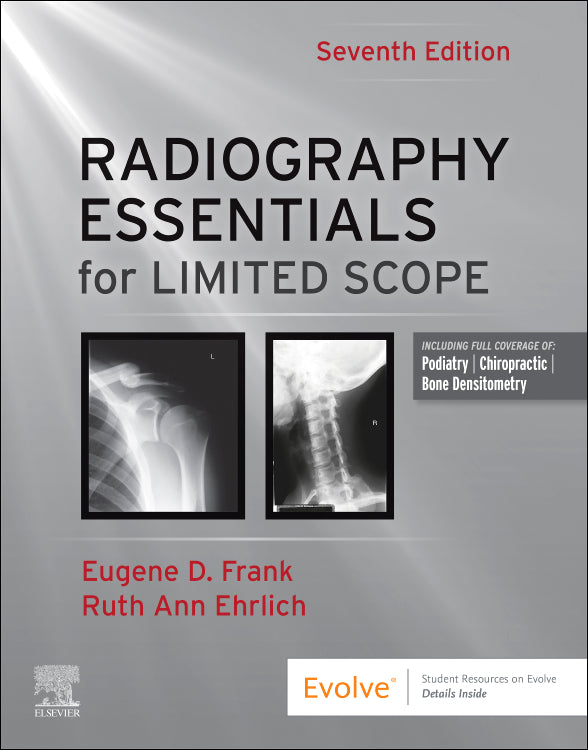Test Bank for Radiography Essentials for Limited Scope 7th Edition by Eugene D. Frank