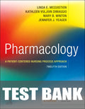 Test Bank for Pharmacology 12th Edition by Linda E. McCuistion