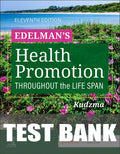 Test Bank for Health Promotion Throughout the Life Span 11th Edition by Elizabeth Connelly Kudzma
