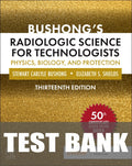 Test Bank for Bushong’s Radiologic Science for Technologists 13th Edition by Stewart C. Bushong