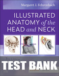 Test Bank for Illustrated Anatomy of the Head and Neck 7th Edition by Margaret J. Fehrenbach