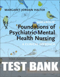 Test Bank for Varcarolis' Foundations of Psychiatric-Mental Health Nursing 10th Edition by Margaret Jordan Halter