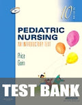 Test Bank for Pediatric Nursing 10th Edition by Debra L. Price