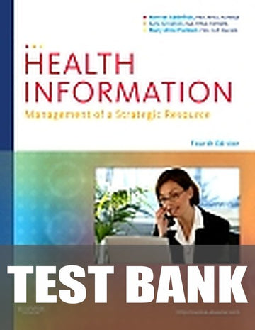 Test Bank for Health Information 4th Edition by Mervat Abdelhak