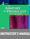 Instructor Manual for The Anatomy and Physiology Learning System 4th Edition by Edith Applegate