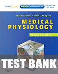 Test Bank for Medical Physiology, 2e Updated Edition 2nd Edition by Walter F. Boron