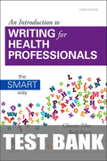 Test Bank for An Introduction to Writing for Health Professionals 4th Edition by Glennis Zilm