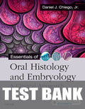 Test Bank for Essentials of Oral Histology and Embryology 5th Edition by Daniel J. Chiego Jr.