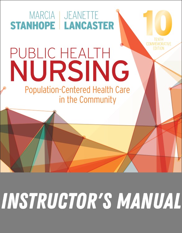 Instructor Manual for Public Health Nursing 10th Edition by Marcia Stanhope