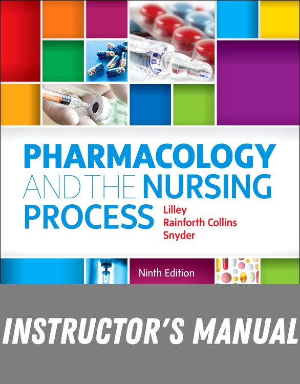 Instructor Manual for Pharmacology and the Nursing Process 9th Edition by Linda Lane Lilley