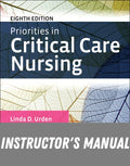 Instructor Manual for Priorities in Critical Care Nursing 8th Edition by Linda D. Urden