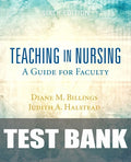 Test Bank for Teaching in Nursing 6th Edition by Diane M. Billings