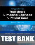 Test Bank for Introduction to Radiologic and Imaging Sciences and Patient Care 7th Edition by Arlene M. Adler
