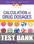 Test Bank for Calculation of Drug Dosages 11th Edition by Sheila J. Ogden