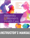 Instructor Manual for Maternity and Women's Health Care 12th Edition by Deitra Leonard Lowdermilk