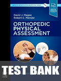 Test Bank for Orthopedic Physical Assessment 7th Edition by David J. Magee