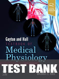 Test Bank for Guyton & Hall Textbook of Medical Physiology 14th Edition by John E. Hall