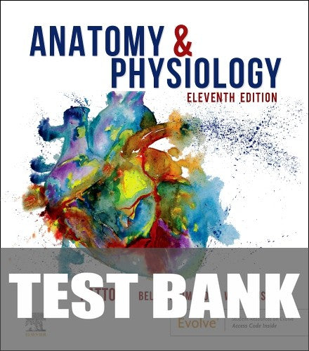 Test Bank for Anatomy & Physiology 11th Edition by Kevin T. Patton