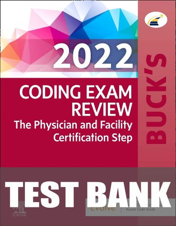 Test Bank for Buck's Coding Exam Review 2022 1st Edition by Elsevier