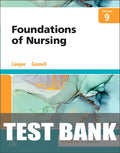 Test Bank for Foundations of Nursing 9th Edition by Kim Cooper