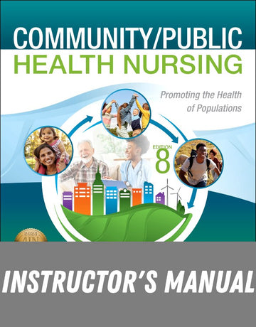 Instructor Manual for Community/Public Health Nursing 8th Edition by Mary A. Nies