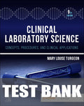 Test Bank for Clinical Laboratory Science 9th Edition by Mary Louise Turgeon