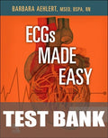 Test Bank for ECGs Made Easy 7th Edition by Barbara J. Aehlert