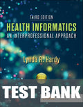 Test Bank for Health Informatics 3rd Edition by Lynda R. Hardy