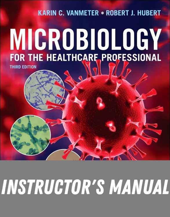 Instructor Manual for Microbiology for the Healthcare Professional 3rd Edition by Karin C. VanMeter