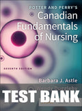 Test Bank for Potter and Perry's Canadian Fundamentals of Nursing 7th Edition by Barbara J. Astle