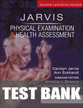 Test Bank for Physical Examination and Health Assessment, Canadian Edition 4th Edition by Carolyn Jarvis