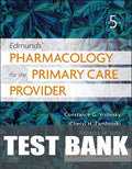 Test Bank for Edmunds' Pharmacology for the Primary Care Provider 5th Edition by Constance G. Visovsky
