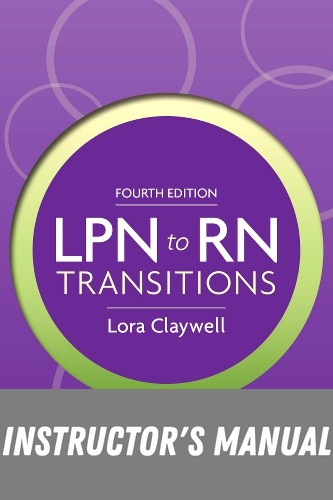 Instructor Manual for LPN to RN Transitions 4th Edition by Lora Claywell