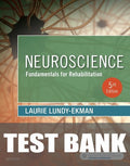 Test Bank for Neuroscience 5th Edition by Laurie Lundy-Ekman