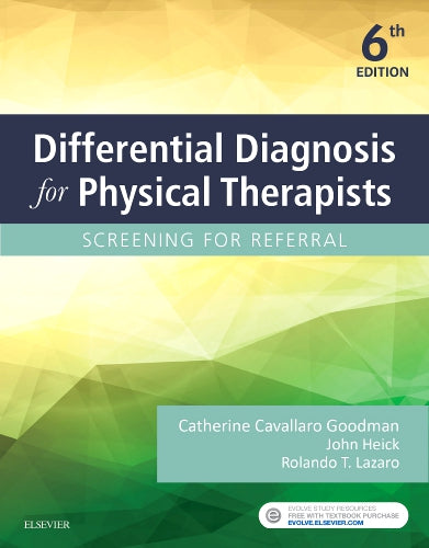 Test Bank for Differential Diagnosis for Physical Therapists 6th Edition by Catherine Cavallaro Kellogg