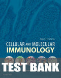 Test Bank for Cellular and Molecular Immunology 9th Edition by Abul K. Abbas