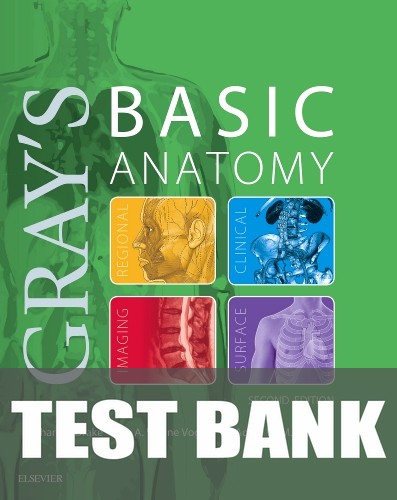 Test Bank for Gray's Basic Anatomy 2nd Edition by Richard L. Drake