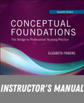 Instructor Manual for Conceptual Foundations 7th Edition by Elizabeth E. Friberg