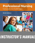 Instructor Manual for Professional Nursing 9th Edition by Beth Black