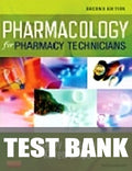 Test Bank for Pharmacology for Pharmacy Technicians 2nd Edition by Kathy Moscou