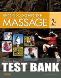 Test Bank for Sports & Exercise Massage 2nd Edition by Sandy Fritz
