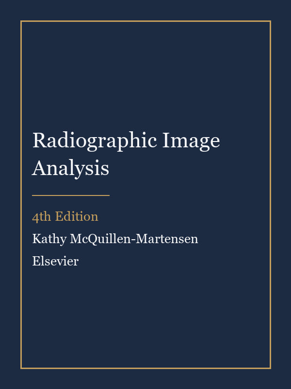 Test Bank for Radiographic Image Analysis 4th Edition by Kathy McQuillen-Martensen
