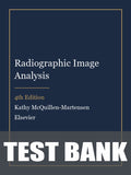 Test Bank for Radiographic Image Analysis 4th Edition by Kathy McQuillen-Martensen