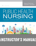 Instructor Manual for Public Health Nursing 9th Edition by Marcia Stanhope