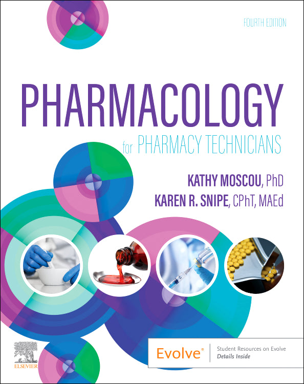 Test Bank for Pharmacology for Pharmacy Technicians 4th Edition by Kathy Moscou